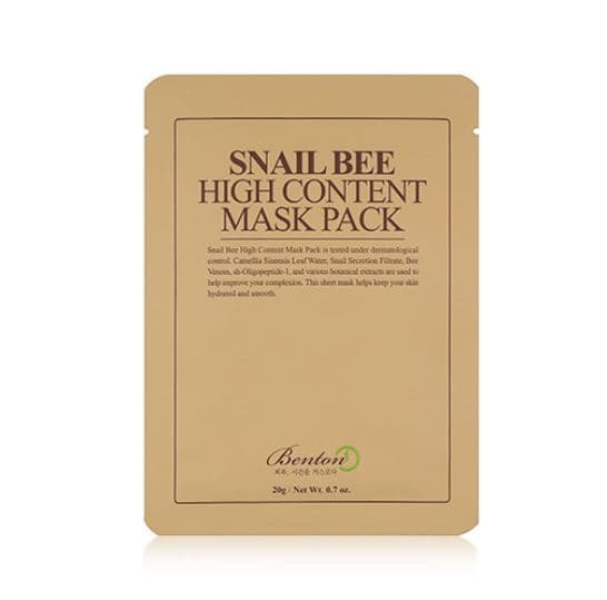 _BENTON_ Snail Bee High Content Mask Pack _ KOREAN COSMETICS